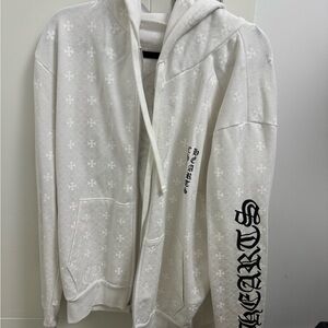 Chrome hearts zip up hoodie jacket !